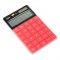 Deli Touch Series Acrylic Keys 12-Digits Desktop Calculator, Red, E1589