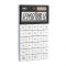 Deli Touch Series Acrylic Keys 12-Digits Desktop Calculator, White, E1589