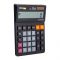 Deli 12 Digits Desktop Calculator, Black, EM01420