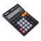 Deli 12 Digits Desktop Calculator, Black, EM01420