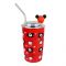 UBS Micky Stainless Steel Tumbler With Straw, Insulated Travel Mug, 450ml Capacity, 14.5X8.5cm, WD-3629