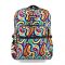 Bembel 18" Inch Groovy Backpack, Water Resistant, Polyester Fabric, Ideal For Grade 5-8, 100245