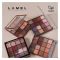 LAMEL 16 Shades Of Burgundy Shimmer and Matte Eyeshadow Palette, 16g, 16-4