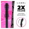 LAMEL Cult Lift & Volume Mascara, Smudge Proof, Flake-Free, 401 Ultra Black