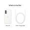 Apple iPhone 16, 128GB, White - Free Apple 20W Adapter