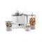 Anex Deluxe Juicer Blender Dry Mill, 800W, 1000ml Glass Container, White, AG-179GL