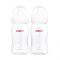 Pigeon Soft Touch Peristaltic Plus Bottle, 2-Pack, 240ml, 26205