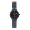Omax Women's Navy Blue Round Dial & Bracelet Analog Watch, ODC012K004