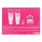Versace Bright Crystal Absolu Perfume Set For Women, EDP 90ml + EDP 5ml + Shower Gel + Body Lotion