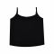 IXAMPLE Girls Top With Camisole, White & Black, IXGTP 91027