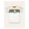 IXAMPLE Boys White Ix Striped T-Shirt