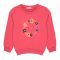 Ixample Girls Floral Printed Sweatshirt, Coral, IXWGSS 74038