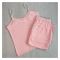 Poppy Pajama Set, Camisole & Shorts, Lightweight Cotton Sleepwear For Women, Ideal For Summer, Pink, 139