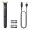 Philips One Blade Face Trimmer With 1 and 3 mm 2 Click On Stubble Combs, QP1424/10