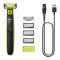 Philips One Blade Face & Body Trimmer, Dual-Sided, Long Battery, Waterproof, QP2824/10