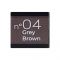 J. Note Brow Addict Tint & Shaping Gel, 04 Grey Brown