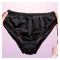 BeBelle Silkie.N Soft Cotton Fabric Women's Brief Panty, Camisoles & Knickers, Black, 1419