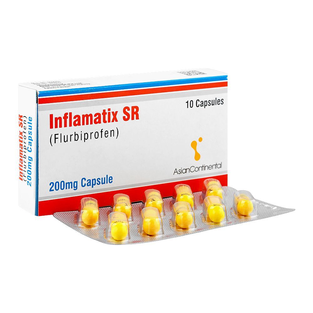 Inflamatix Sr Capsules, 200mg, 10-Pack