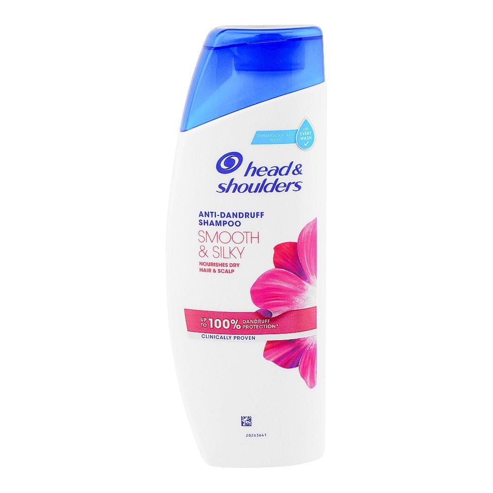 Head & Shoulders Smooth & Silky Anti-Dandruff Shampoo, 185ml