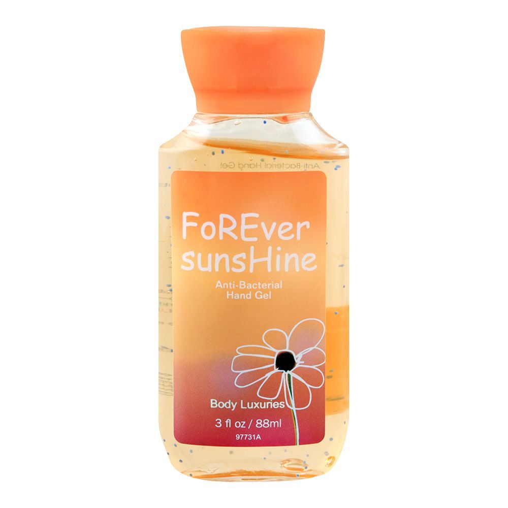 Body Luxuries Anti-Bacterial Hand Gel Sanitizer, Forever Sunshine, 88ml price in Pakistan
