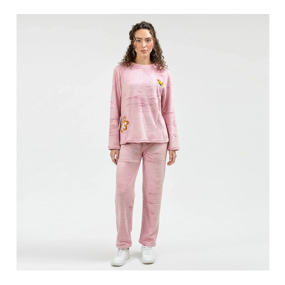Sajiero Women's Pajama Suit, Fleece, Paw Cozy price in Pakistan