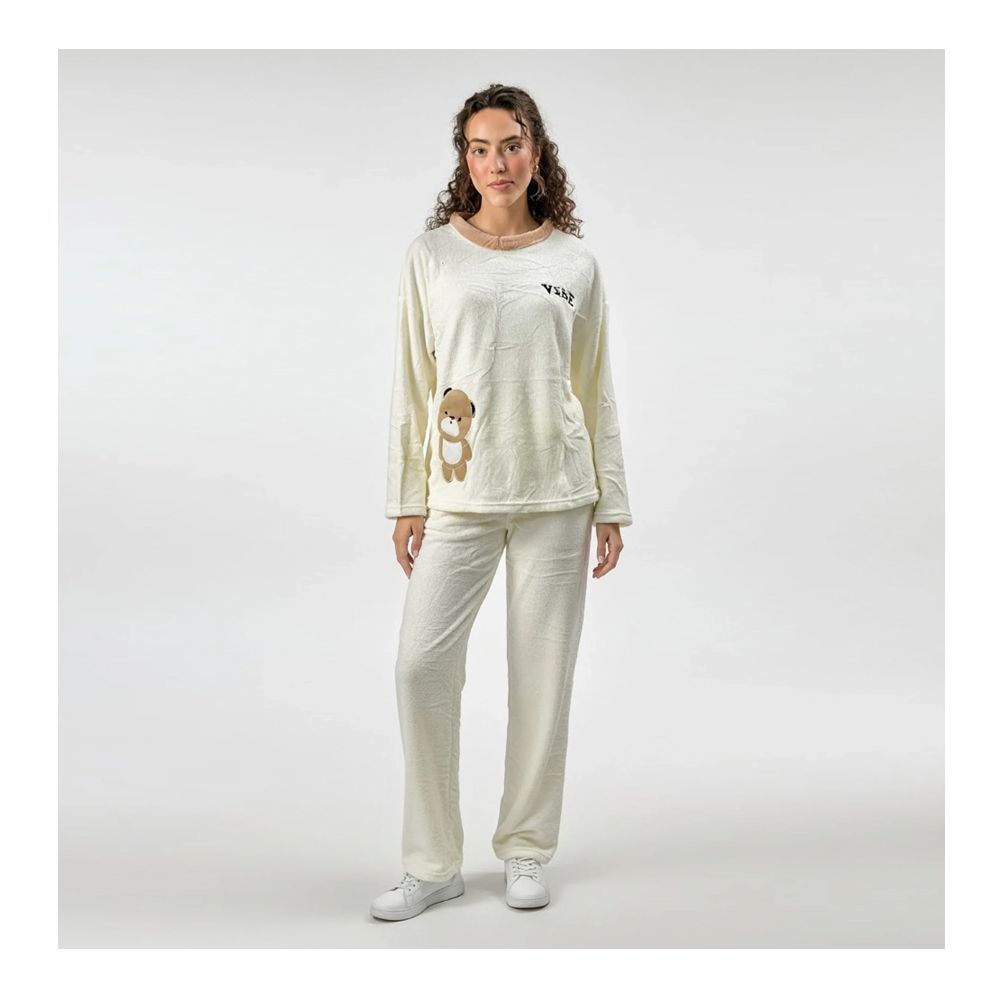 Sajiero Women's Pajama Suit, Fleece, Soft Mood price in Pakistan