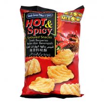 Order Miaow Miaow Hot & Spicy Flavoured Snack Crackers, 60g Online at ...