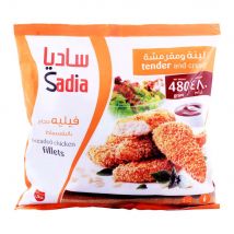 Order Sadia Breaded Chicken Fillets, Tender and Crunchy, 480g Online at ...