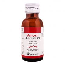 Order GSK Amoxil Paediatric Oral Suspension Drops, 125mg/1.25ml, 20ml ...