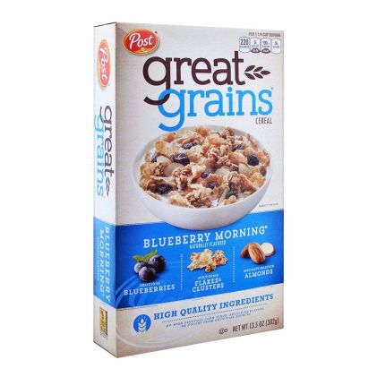 Purchase Post Great Grains Blueberry Morning Cereal 382g Online at ...