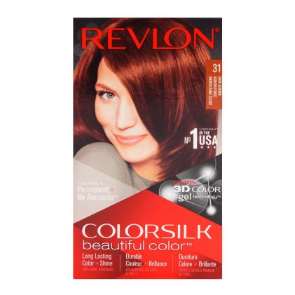 Order Revlon Colorsilk Dark Auburn Hair Color 31 Online at Best Price ...