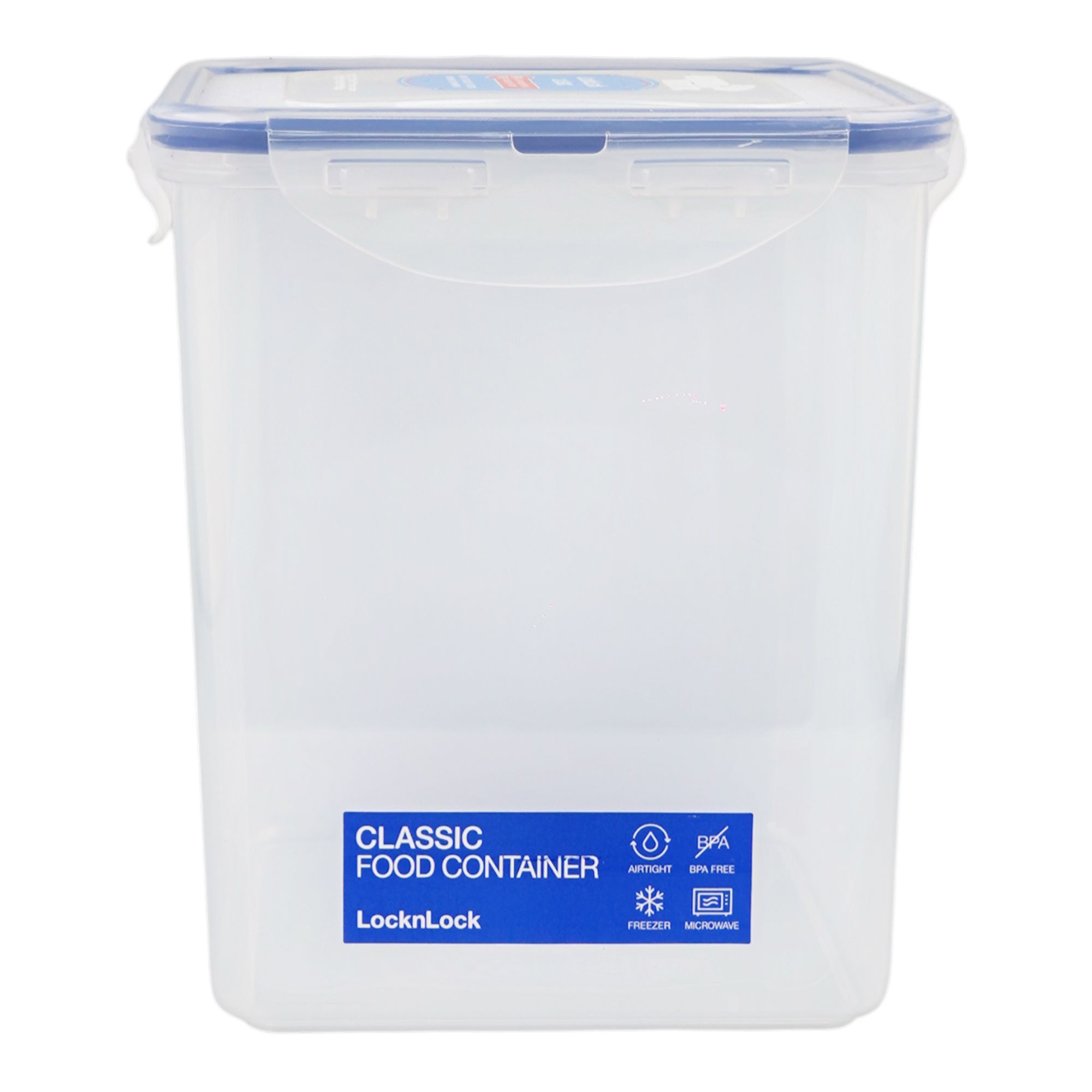 Lock & Lock Square Tall Food Container, BPA Free, 2.6 Liters, LLHPL822B