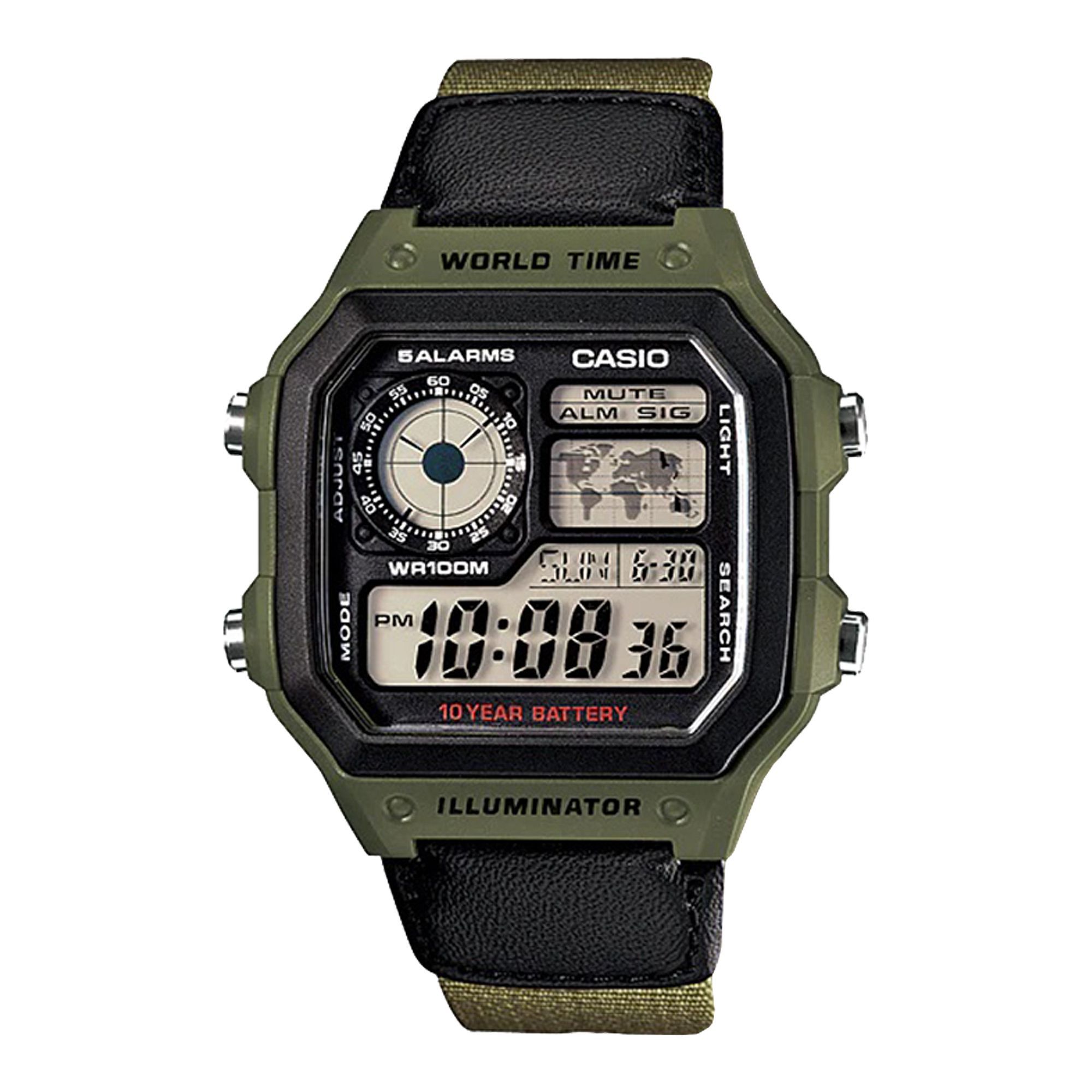 Purchase Casio Illuminator Men's Digital Watch, AE-1200WHB-1BVDF