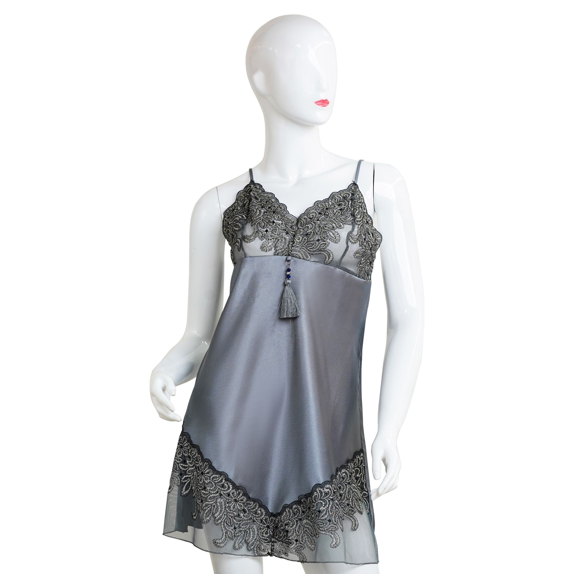 Buy Moon Girl Nighty 2-Piece Set, For Women, Silver, 1098 Online at Special  Price in Pakistan - Naheed.pk