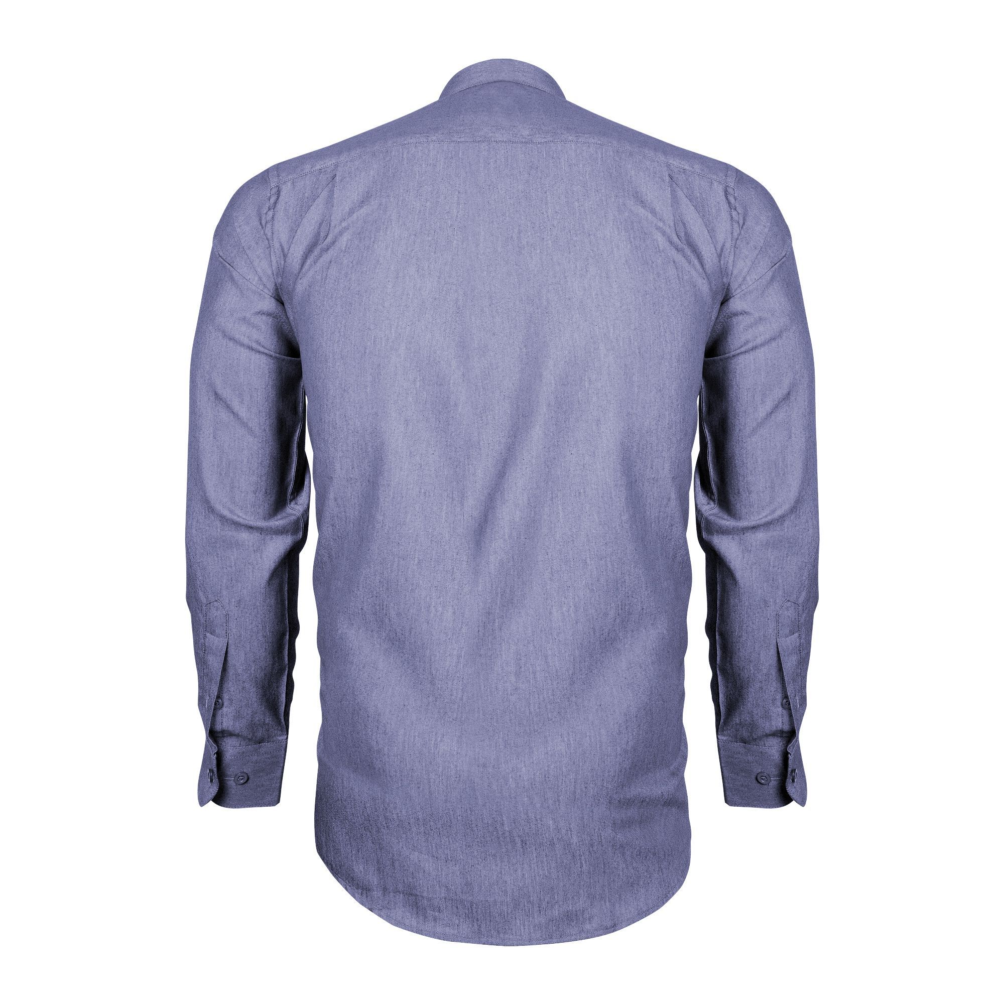Order Basix Men's Textured Fabric Gentlemen Blue Shirt, MFS-103 Online ...