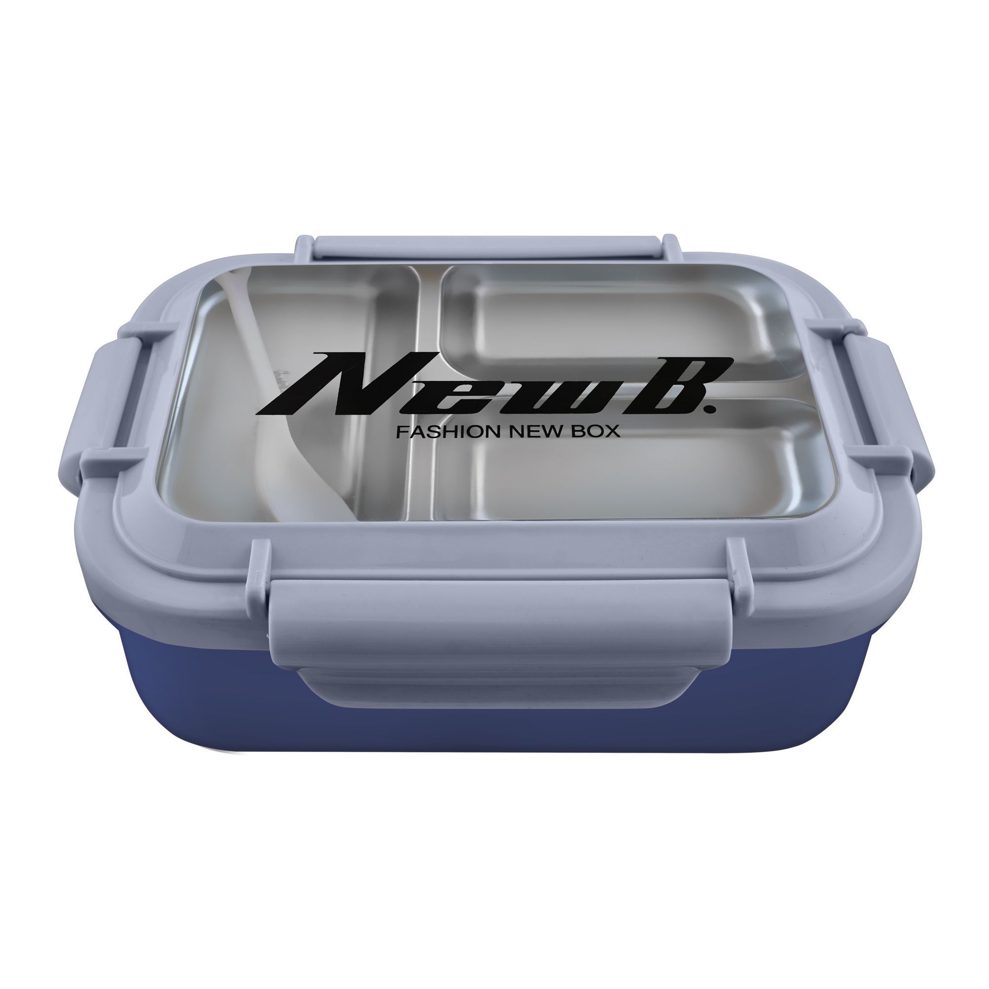 Buy UBS Stainless Steel New B Lunch Box, Blue Online at Best Price in ...