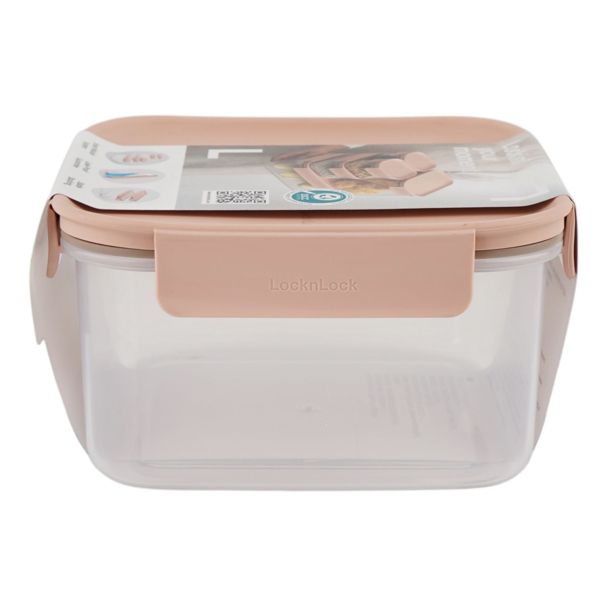 Lock & Lock Classic Plus Rectangular Container, BPA Free, 1.25 Liter ...