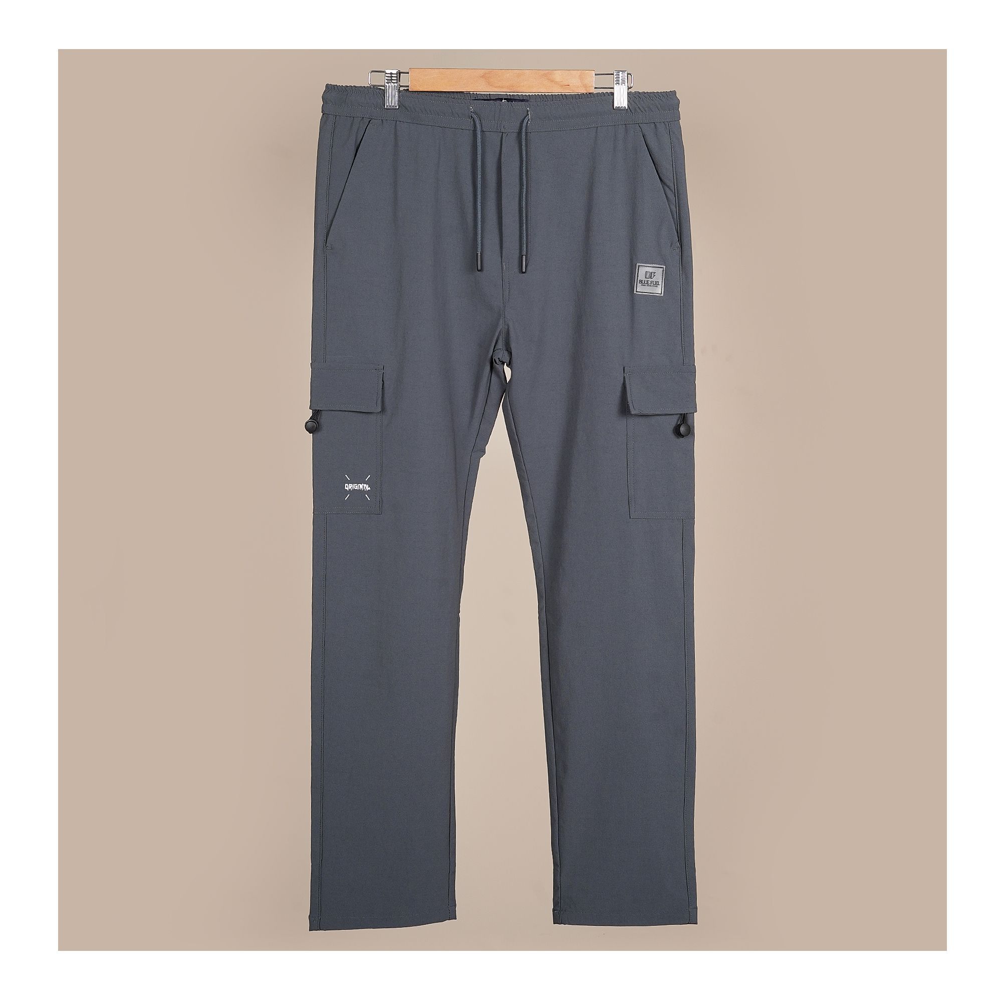 Pace Setters Men's Cargo Trouser, Grey