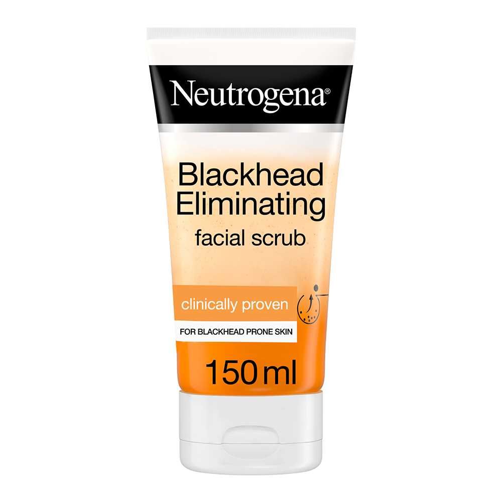 Neutrogena Blackhead Eliminating Oil-Free Facial Scrub, 150ml