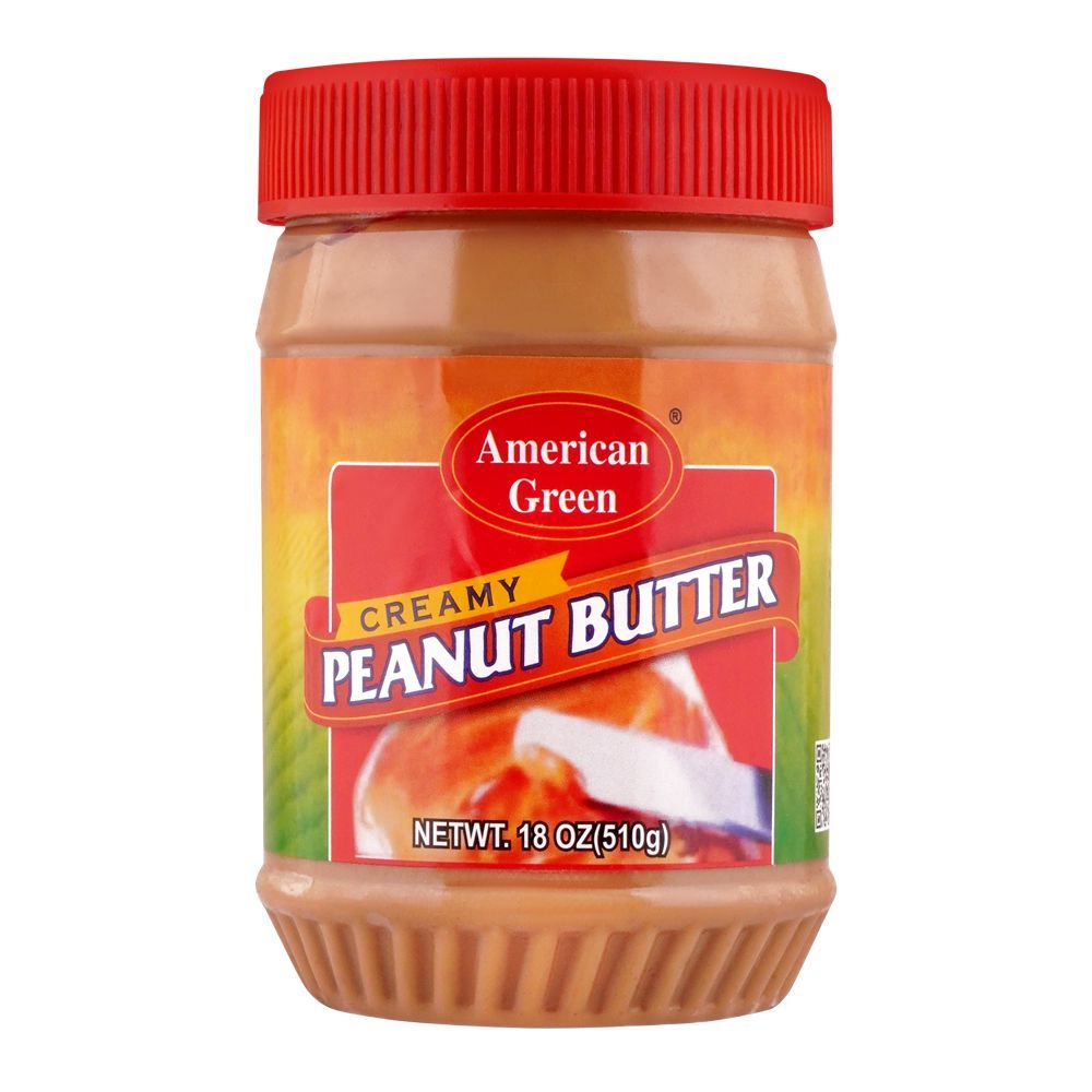 American Green Peanut Butter Creamy, 510g