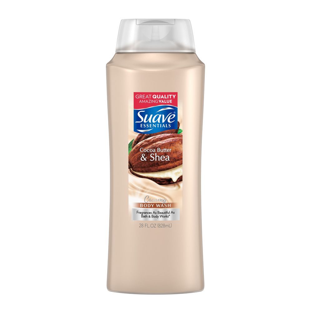 Suave Cocoa Butter & Shea Creamy Body Wash, 443ml