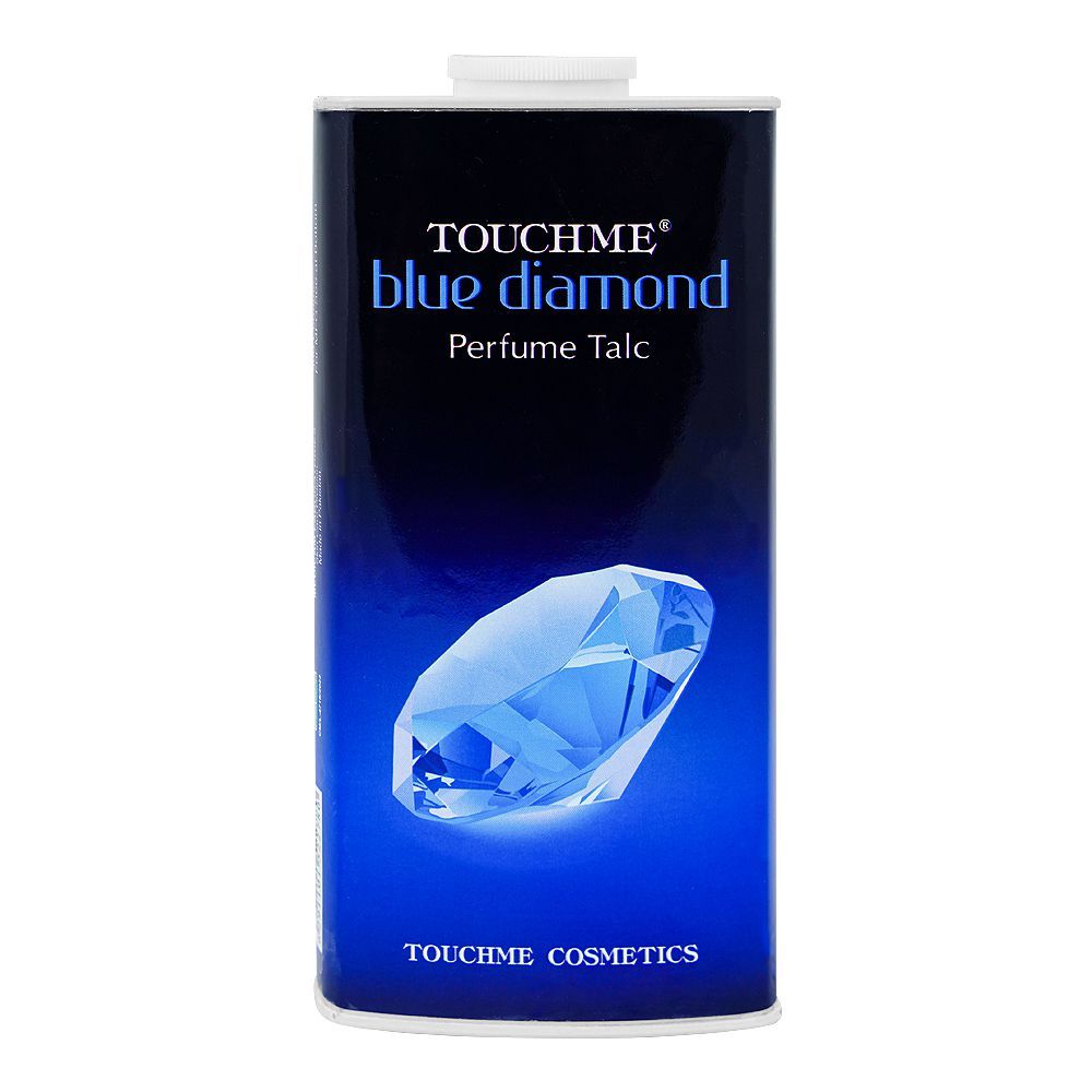 Touchme Blue Diamond Perfumed Talcum Powder, Large Size