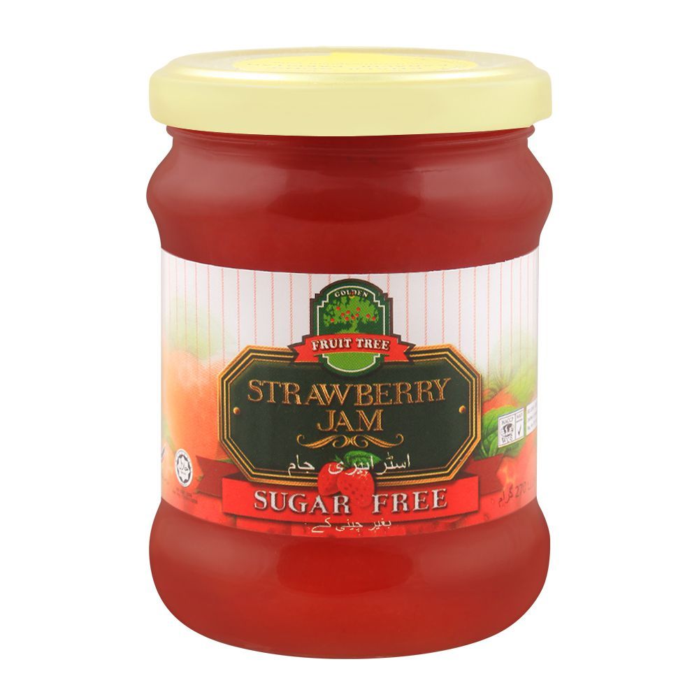 Fruit Tree Strawberry Jam, Sugar Free, 270g