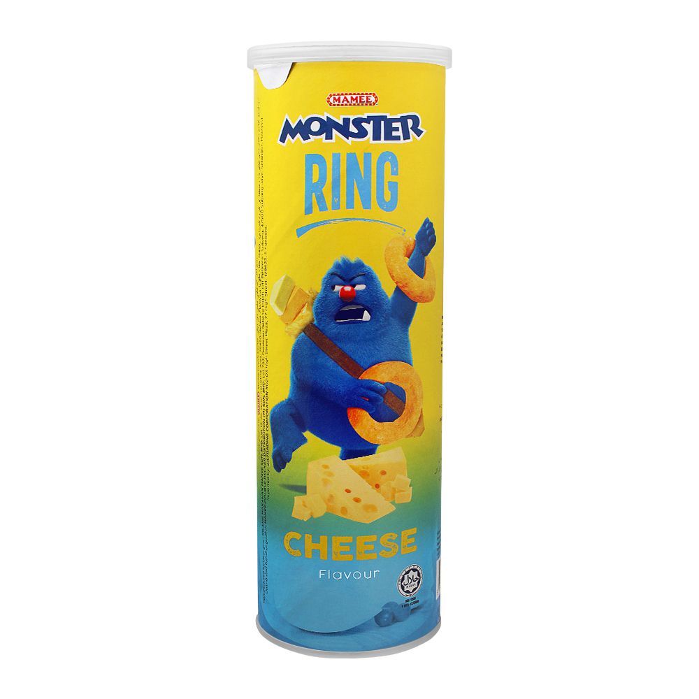 Mamee Monster Ring, Cheese Flavour, 65g