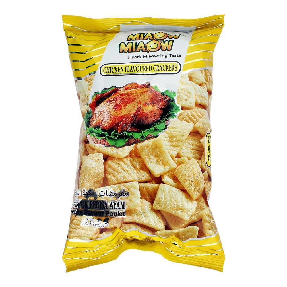 Miaow Miaow Chicken Flavoured Crackers, 60g