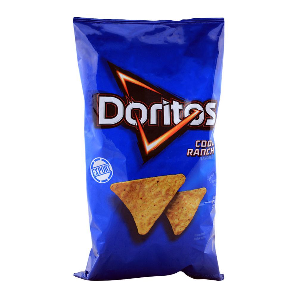 Doritos Cool Ranch Tortilla Chips (Imported), 198.4g 7oz