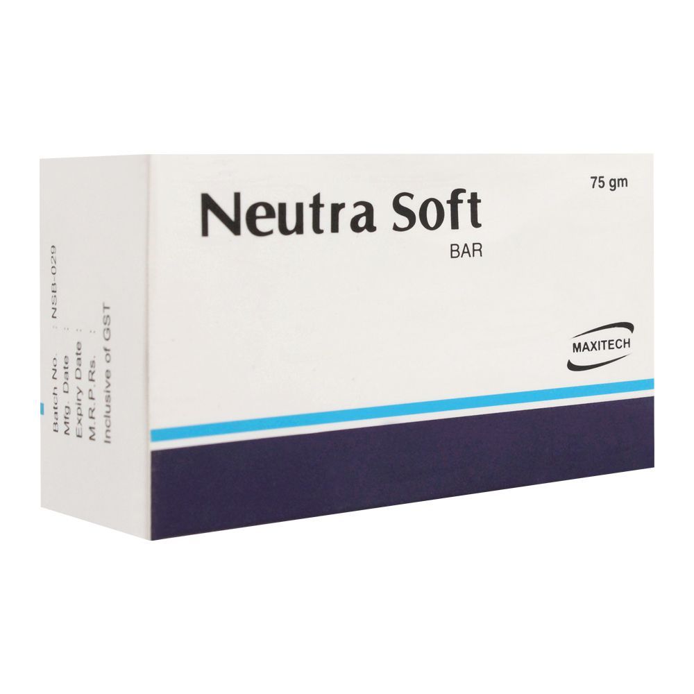 Maxitech Neutra Soft Soap Bar, 75g