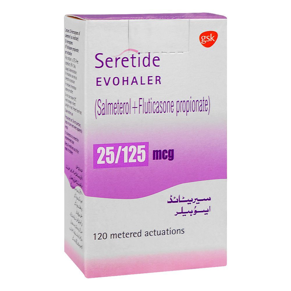 Seretide Evohaler, 25/125mcg