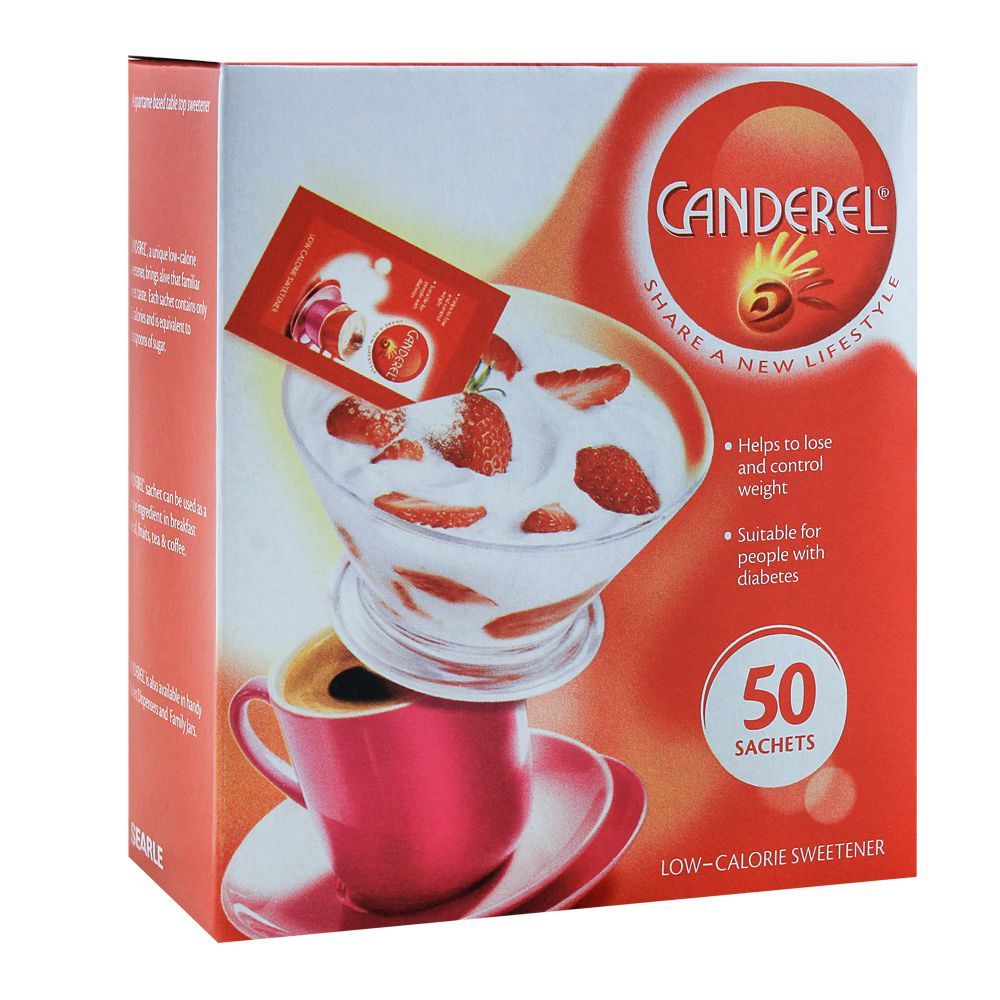 Canderel Sweetener, 50 Sachets