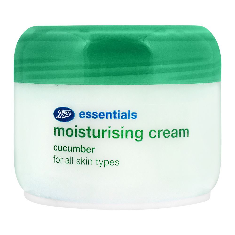 Boots Essentials Cucumber Moisturising Cream, 100ml